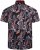 Kam Jeans 6330 AOP Floral Print Short Sleeve Shirt Navy - Košulje - Muške Košulje Veliki Brojevi