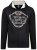 Kam Jeans 705 Motor Oil Hoodie Black - Puloveri & dukserice - Muške Puloveri & dukserice veliki brojevi