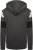 Kam Jeans 7068 Cut & Sew Over Head Hoody Charcoal - Puloveri & dukserice - Muške Puloveri & dukserice veliki brojevi
