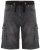 Kam Jeans Dito Denim Shorts Charcoal - Kratke hlače - Muške Kratke Hlače Veliki Brojevi 