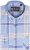 Kam Jeans P038 LS Premium Cotton Check Shirt Denim - Košulje - Muške Košulje Veliki Brojevi
