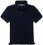 Adamo Klaas Regular fit Polo Shirt with Pocket Navy - Polo majice - Muške Polo Majice Veliki Brojevi