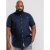 D555 Brixton Shirt Navy - Košulje - Muške Košulje Veliki Brojevi