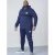 D555 Sergio Half Zip Hoodie Navy - Puloveri & dukserice - Muške Puloveri & dukserice veliki brojevi