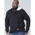D555 Lorenzo Half zip Hoodie Black - Puloveri & dukserice - Muške Puloveri & dukserice veliki brojevi