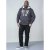 D555 Vadal Full Zip Hoodie Charcoal - Puloveri & dukserice - Muške Puloveri & dukserice veliki brojevi