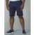 D555 Calvin Stretch Shorts Navy - Kratke hlače - Muške Kratke Hlače Veliki Brojevi 