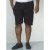 D555 Jackie Ribbed Jersey Shorts Black - Sportske hlače & kratke - Muške Trenirke Veliki Brojevi