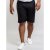 D555 Gilbert Stretch Shorts Black - Kratke hlače - Muške Kratke Hlače Veliki Brojevi 