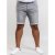 D555 Griffin Denim Shorts Grey - Kratke hlače - Muške Kratke Hlače Veliki Brojevi 