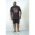 D555 Perry T-shirt Black - Majice Kratkih Rukava - Muške Majice Kratkih Rukava Veliki Brojevi 