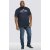 D555 Thornton Embroidery T-shirt Navy - Majice Kratkih Rukava - Muške Majice Kratkih Rukava Veliki Brojevi
