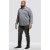 D555 Brockville Long Sleeve Polo Grey - Polo majice - Muške Polo Majice Veliki Brojevi