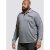 D555 Brockville Long Sleeve Polo Grey - Polo majice - Muške Polo Majice Veliki Brojevi