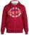 D555 Rylan Hoodie Red - Puloveri & dukserice - Muške Puloveri & dukserice veliki brojevi