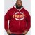 D555 Rylan Hoodie Red - Puloveri & dukserice - Muške Puloveri & dukserice veliki brojevi
