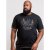 D555 Shelby T-shirt Black - Majice Kratkih Rukava - Muške Majice Kratkih Rukava Veliki Brojevi 