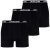 Lavecchia 1020 Boxershorts 3-pack Black - Donje rublje & kupaće hlače - muške donje rublje veliki brojevi