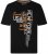Kam Jeans 5736 NY Print T-Shirts 2-Pack - Majice Kratkih Rukava - Muške Majice Kratkih Rukava Veliki Brojevi 