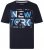 Kam Jeans 5736 NY Print T-Shirts 2-Pack - Majice Kratkih Rukava - Muške Majice Kratkih Rukava Veliki Brojevi 