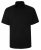 Kam Jeans 6283 Casual SS Herringbone Shirt Black - Košulje - Muške Košulje Veliki Brojevi