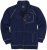 Adamo Manuel Sweatshirt with Zipper Navy - Puloveri & Dukserice - Muške Puloveri & dukserice veliki brojevi