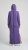 Nora Mikken MARI Maxi Hoodie Dress Purple - Puloveri & dukserice - 