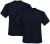 Adamo Marlon Comfort fit 2-pack T-shirt Navy - Majice Kratkih Rukava - Muške Majice Kratkih Rukava Veliki Brojevi 