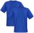 Adamo Marlon Comfort fit 2-pack T-shirt Royal Blue - Majice Kratkih Rukava - Muške Majice Kratkih Rukava Veliki Brojevi 
