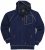Adamo Michael Hoodie with Zipper Navy - Puloveri & dukserice - Muške Puloveri & dukserice veliki brojevi