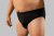 20 Nodi Stretch Cotton Briefs with Embroidered Side Label Black - Donje rublje & Kupaće hlače - muške donje rublje veliki brojevi