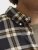 Jack & Jones Classic Flannel Long Sleeve Shirt Black - Košulje - Muške Košulje Veliki Brojevi