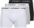 Jack & Jones Soho Solid Trunks 3-pack White/Grey/Black - Donje rublje & kupaće hlače - muške donje rublje veliki brojevi