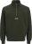 Jack & Jones Soho Sweatshirt with Zipper Green - Puloveri & dukserice - Muške Puloveri & dukserice veliki brojevi