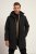 JP1880 Warm Parka with Wind Cuffs Black - Jakne - Muške Jakne Veliki Brojevi