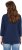 Ulla Popken Queens 3/4 Sleeve Graphic Tee Ink Blue - Tiskana majica za žene - 