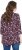 Ulla Popken Asymmetric Cowboy Boot Print Tee Dark Ruby - Tiskana majica za žene - 