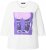 Ulla Popken Fashion Graphic T-Shirt Off-White - Tiskana majica za žene - 