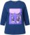 Ulla Popken Fashion Graphic T-Shirt Dark Blue - Tiskana majica za žene - 