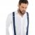 JP1880 Suspenders X-Shape Navy - Modni dodaci - 