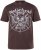 JP1880 Motörhead Soft Jersey Vintage T-Shirt Brown - Majice bendova - 