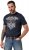 JP1880 AC/DC Black Ice T-Shirt Navy - Majice bendova - 