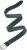 Ulla Popken Woven Leather Belt Green - Ženski remeni - 