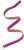 Ulla Popken Soft Suede Belt Purple - Ženski remeni - 