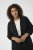 Kaffe Curve Pheolo 3/4 Sleeve Blazer Black Deep - Sakoi - 