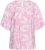 Kaffe Curve Marla Blouse Pink Frosting Chalk Leaf - Bluze - 