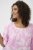 Kaffe Curve Marla Blouse Pink Frosting Chalk Leaf - Bluze - 
