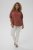 Kaffe Curve Neela Off-Shoulder Blouse Henna Brown - Bluze i tunike - 