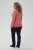 Kaffe Curve Jilanda V-Neck Pullover Red - Puloveri i pletivo - 