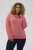 Kaffe Curve Jilanda V-Neck Pullover Red - Puloveri i pletivo - 